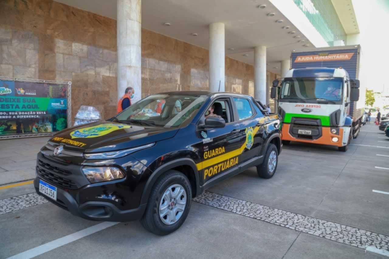 A edição 2021 da campanha Cesta Solidária Paraná, encerrada na terça-feira (06), conseguiu arrecadar mais de 200 toneladas de alimentos. Foto Gilson abreu/AEN