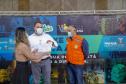 A edição 2021 da campanha Cesta Solidária Paraná, encerrada na terça-feira (06), conseguiu arrecadar mais de 200 toneladas de alimentos. Foto Gilson abreu/AEN