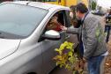 O Governador Carlos Massa Ratinho Junior participa nesta sexta-feira (28), da campanha Floresce Paraná, em comemoração ao Dia Nacional do Voluntariado. A ação é liderada pela primeira-dama do Estado e presidente do Conselho de Ação Solidária, Luciana Saito Massa. Acompanhados do secretário do Desenvolvimento Sustentável e do Turismo, Marcio Nunes. Curitiba, 28/08/2020. Foto: Geraldo Bubniak/AEN