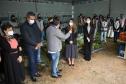 O Governador Carlos Massa Ratinho Junior participa nesta sexta-feira (28), da campanha Floresce Paraná, em comemoração ao Dia Nacional do Voluntariado. A ação é liderada pela primeira-dama do Estado e presidente do Conselho de Ação Solidária, Luciana Saito Massa. Acompanhados do secretário do Desenvolvimento Sustentável e do Turismo, Marcio Nunes. Curitiba, 28/08/2020. Foto: Geraldo Bubniak/AEN