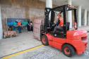 A edição 2021 da campanha Cesta Solidária Paraná, encerrada na terça-feira (06), conseguiu arrecadar mais de 200 toneladas de alimentos. Foto Gilson abreu/AEN