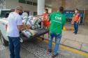 A edição 2021 da campanha Cesta Solidária Paraná, encerrada na terça-feira (06), conseguiu arrecadar mais de 200 toneladas de alimentos. Foto Gilson abreu/AEN