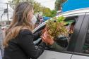 O Governador Carlos Massa Ratinho Junior participa nesta sexta-feira (28), da campanha Floresce Paraná, em comemoração ao Dia Nacional do Voluntariado. A ação é liderada pela primeira-dama do Estado e presidente do Conselho de Ação Solidária, Luciana Saito Massa. Acompanhados do secretário do Desenvolvimento Sustentável e do Turismo, Marcio Nunes. Curitiba, 28/08/2020. Foto: Geraldo Bubniak/AEN