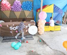 Campanha de Natal do Estado atende 5,3 mil crianças e idosos com ações de voluntariado. Foto: Ari Dias/AEN