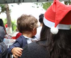Campanha de Natal do Estado atende 5,3 mil crianças e idosos com ações de voluntariado. Foto: Ari Dias/AEN