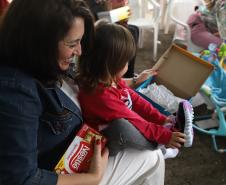 Campanha de Natal do Estado atende 5,3 mil crianças e idosos com ações de voluntariado. Foto: Ari Dias/AEN