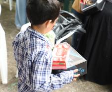 Campanha de Natal do Estado atende 5,3 mil crianças e idosos com ações de voluntariado. Foto: Ari Dias/AEN