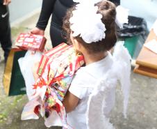 Campanha de Natal do Estado atende 5,3 mil crianças e idosos com ações de voluntariado. Foto: Ari Dias/AEN