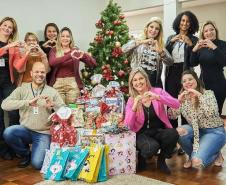 Campanha de Natal do Estado atende 5,3 mil crianças e idosos com ações de voluntariado. Foto: Ari Dias/AEN