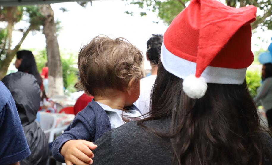 Campanha de Natal do Estado atende 5,3 mil crianças e idosos com ações de voluntariado. Foto: Ari Dias/AEN
