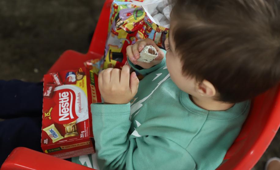 Campanha de Natal do Estado atende 5,3 mil crianças e idosos com ações de voluntariado. Foto: Ari Dias/AEN