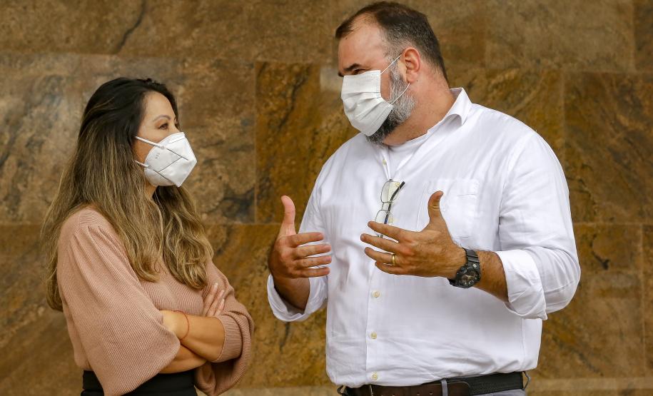 A edição 2021 da campanha Cesta Solidária Paraná, encerrada na terça-feira (06), conseguiu arrecadar mais de 200 toneladas de alimentos. Foto Gilson abreu/AEN