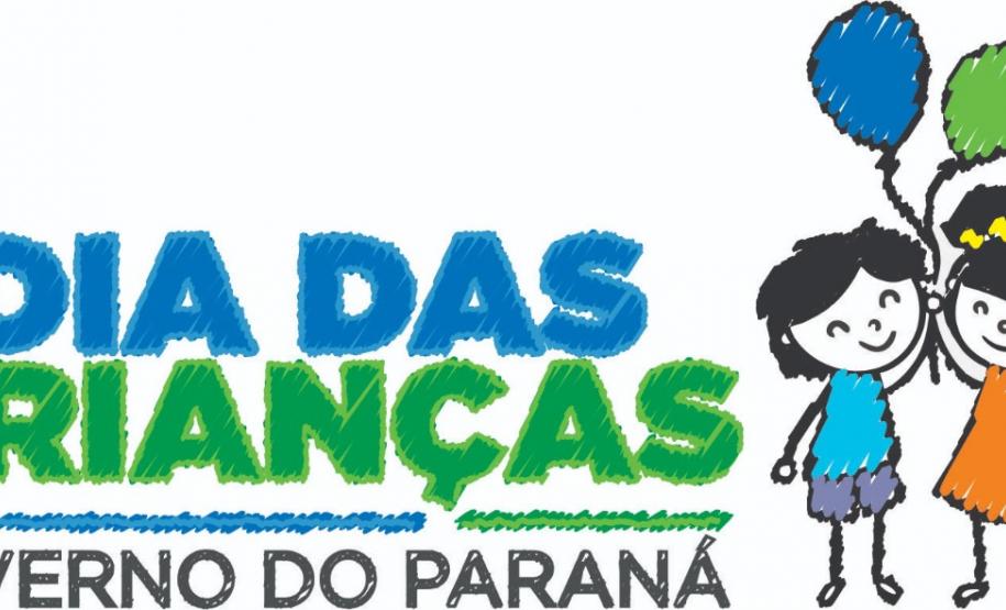 Logomarca Dia das Crianças - Governo do Paraná