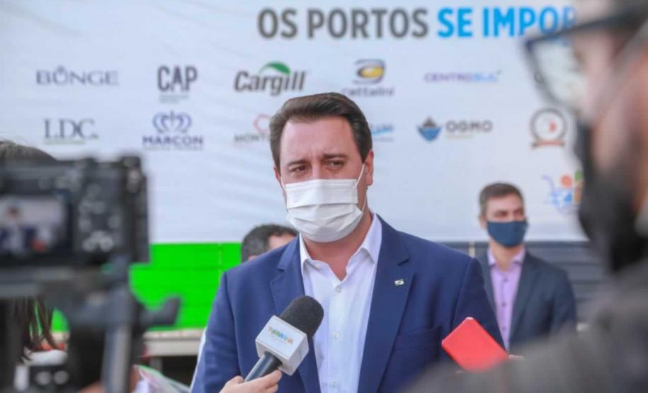 A edição 2021 da campanha Cesta Solidária Paraná, encerrada na terça-feira (06), conseguiu arrecadar mais de 200 toneladas de alimentos. Foto Gilson abreu/AEN